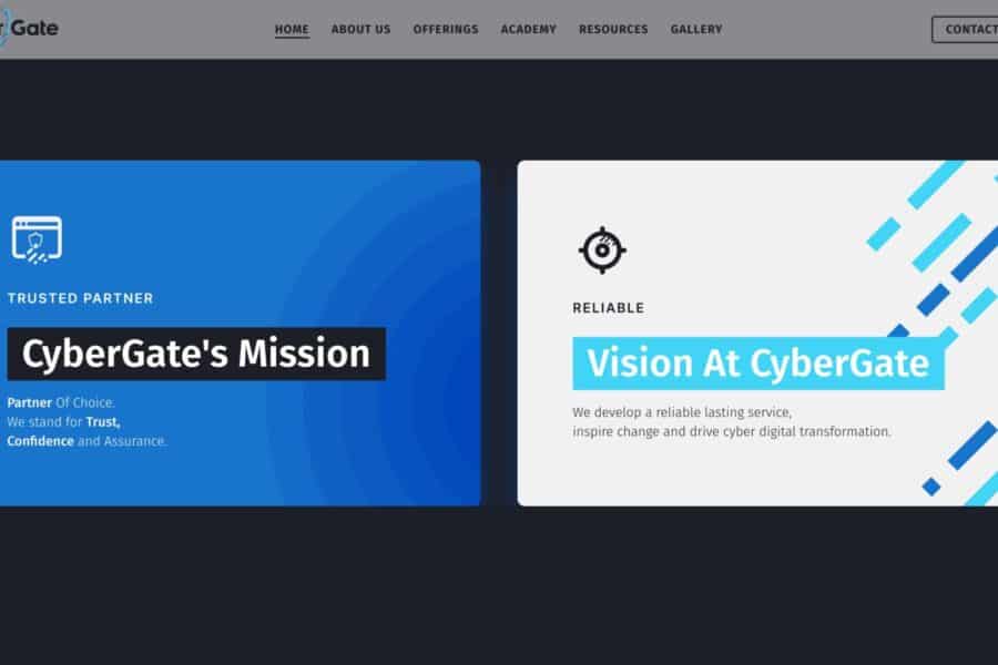 Cyber Gate Defense portfolio image 5