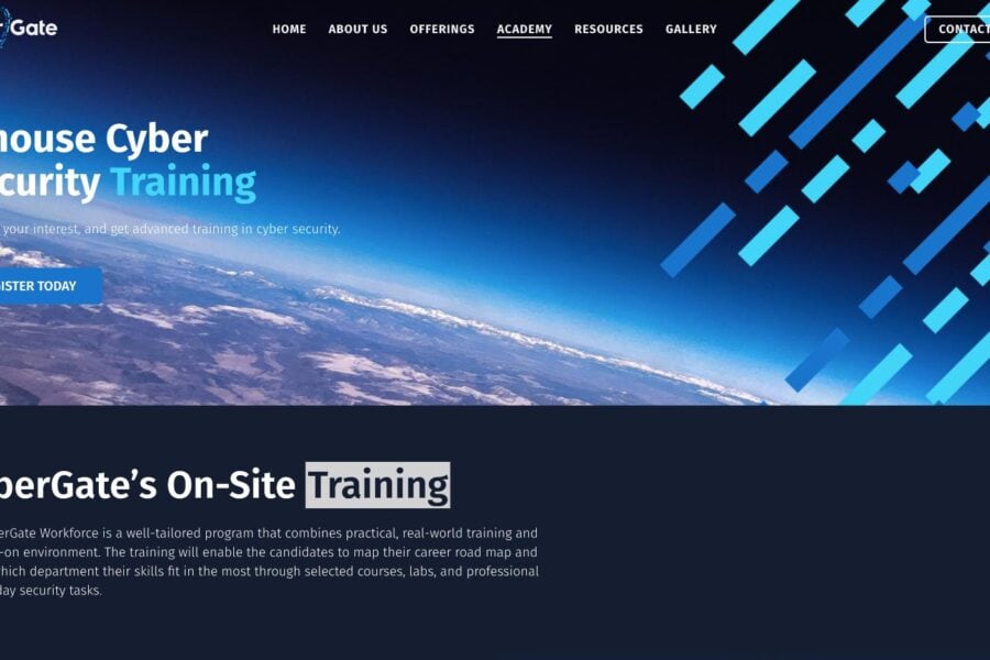 Cyber Gate Defense portfolio image 6